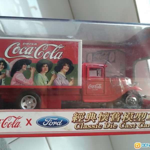 可口可樂 x FORD 懷舊模型車 [BMW 寶馬 單房跑賽車 法拉利 林寶堅尼 Lamborghini F...