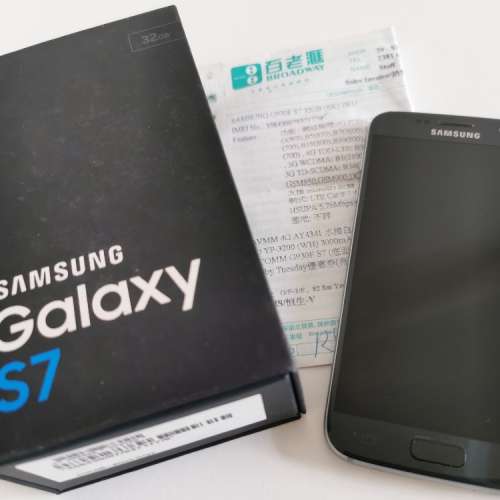 Samsung S7 黑色 90% new