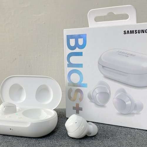 全新Samsung Galaxy Buds+ 無線耳機（白色）