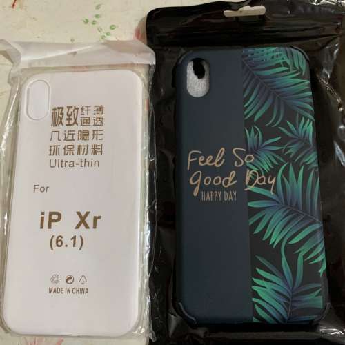 Brand new two of iPhone Case XR 全新兩個電話殼