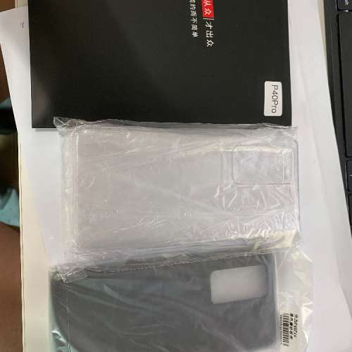 Huawei P40 Pro 手機殼 4個 + 碳纖維透明背膜 8張 送一個無線充電器