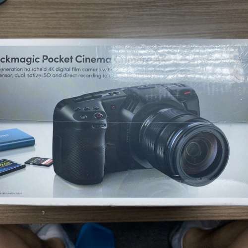全新 Blackmagic pocket cinema camera 4k