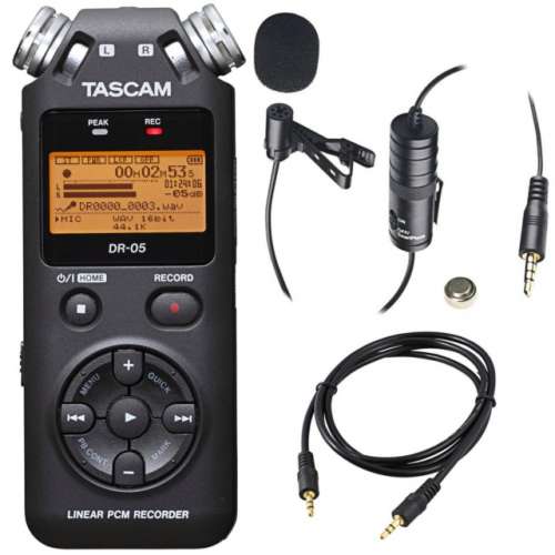 錄音神器:Tascam DR-05專業錄音筆 , 可安裝單反或攝錄機使用!