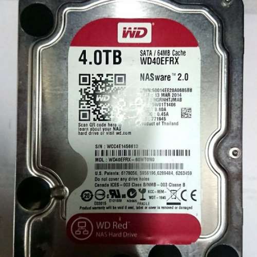 WD RED NAS 4TB