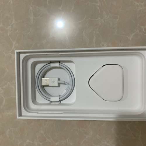 iPhone original charger + cable 100% brand new.