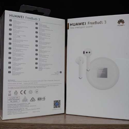 全新Huawei 華為 FreeBuds 3頂級真無線耳機 *白色*