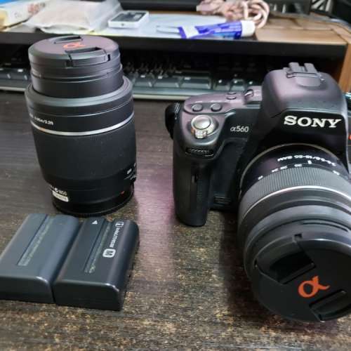 Sony DSLR-A560 相機 雙鏡套裝
