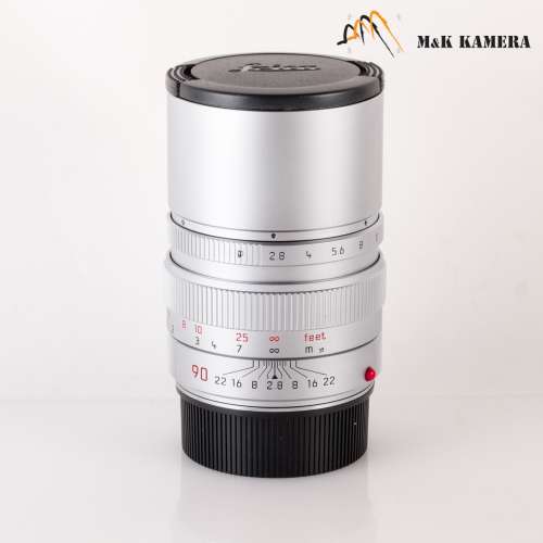 Leica Elmarit-M 90mm/F2.8 E46 Ver.II V2 Silver Lens #67230