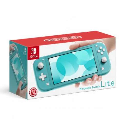 全新行貨,任天堂 Nintendo Switch Lite 主機 (湖水藍）