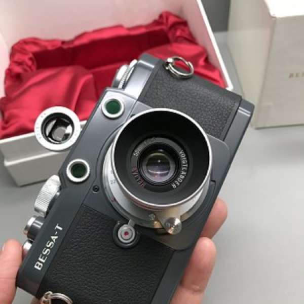 Voigtlander Bessa T 101週件紀念版 連動相機連原廠配件