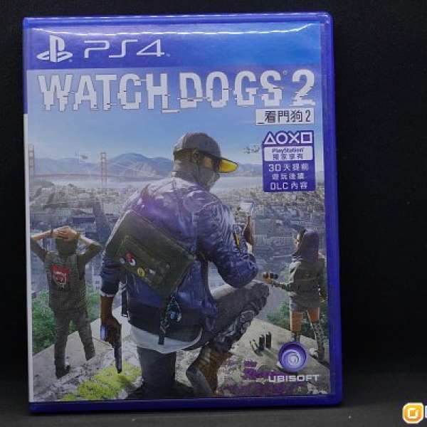 PS4 WATCH DOGS 2 看門狗 2 中文版