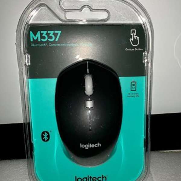 全新未開封 Logitech M337 藍牙滑鼠 無線滑鼠 Bluetooth mouse