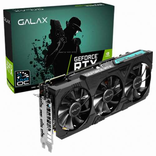 (全新未開封) GALAX RTX2070 Super EX Gamer Black 8GB GDDR6 (水貨) 3風扇