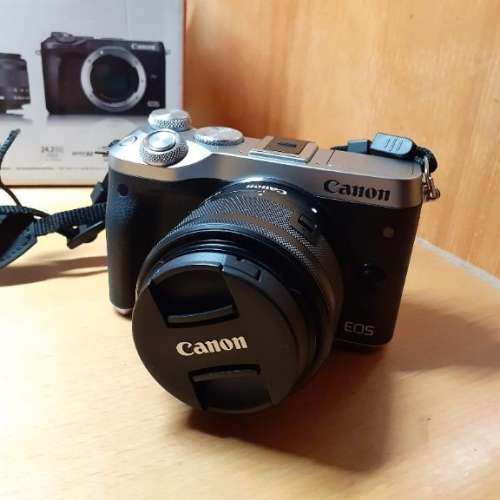 灰銀 Canon EOS M6 可換G7X Markii