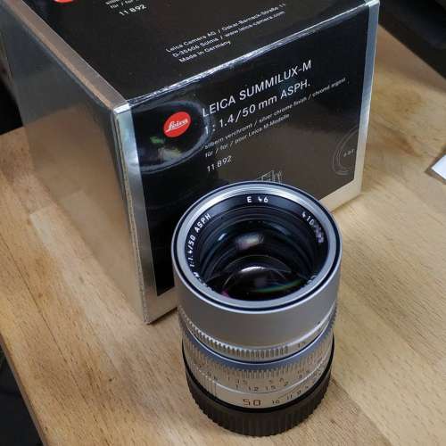 Leica Summilux-M 50mm/F1.4 ASPH SILVER CHROME #11892