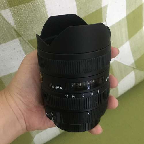 Sigma 8-16mm 超廣角之王 Nikon DX (有盒)