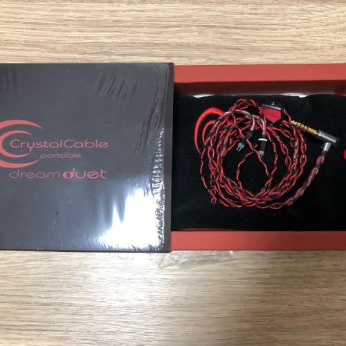 Crystal Cable Dream Duet 2 pin 4.4 pentaconn L頭