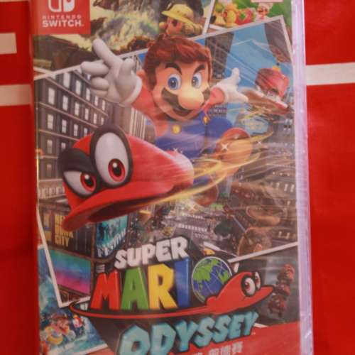 Nintendo Switch Super Mari Odyssey