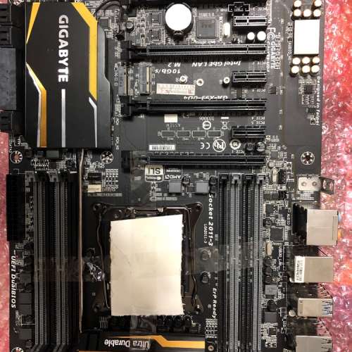 二手 GIGABYTE X99-UD4 X99 DDR4x8 M.2 LGA2011-3 ATX MB