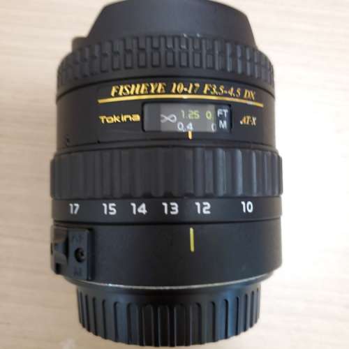 70% 新 Tokina Fisheye 10-17mm f/3.5-4.5 DX (Canon Mount)
