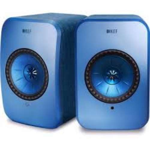 KEF LSX speaker - blue