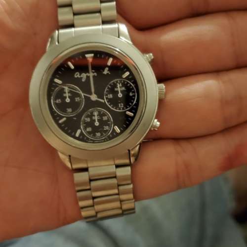 aniesube agnes b人手錶石英V654-6100 - 二手或全新電子錶, 手錶