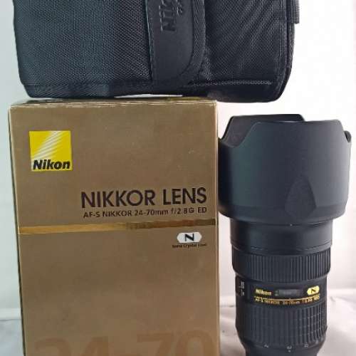 Nikon AF-S 24-70mm F2.8G ED(NIKON) **直落nikon所有單反, 行貨有盒配件齊