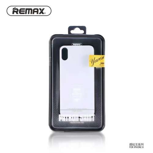 REMAX顏如玉蘋果8x iPhone7 8Plus/X玻璃後蓋手機殼保護套外殼潮