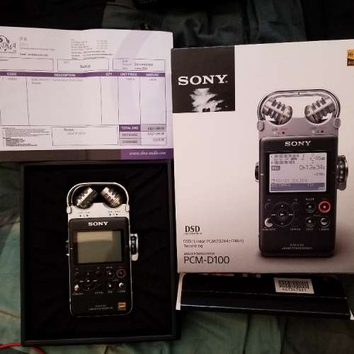 Sony D100 數碼錄音機  售$2200