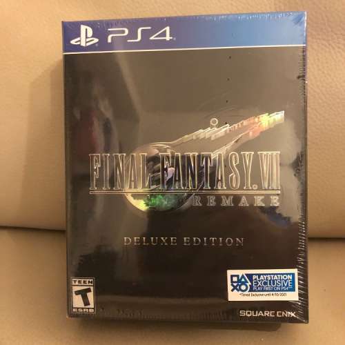 PS4 全新美版 Final Fantasy VII ff7 Remake Deluxe Version Steelbook 最終幻想 7 ...