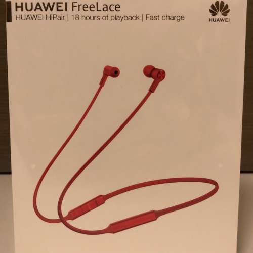 HUAWEI FreeLace CM70(Red) ！全新！