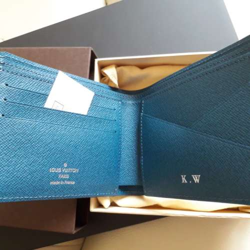 LV Multiple Wallet ( Brand New) Colours Bleu azur