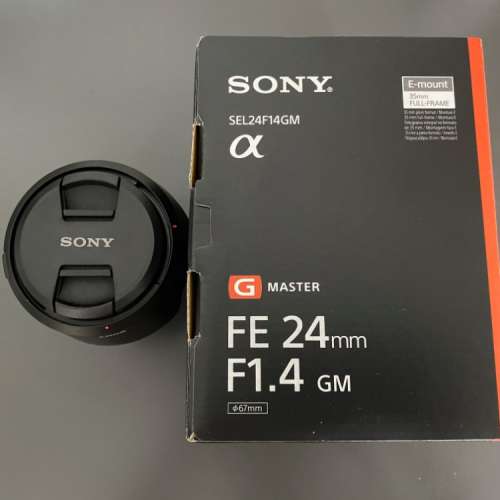 Sony FE 24mm f1.4 GM (SEL24F14GM) 98% new 行貨