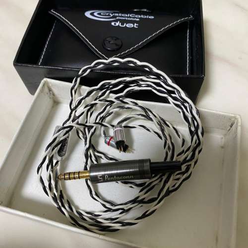 Crystal Cable Duet 2PIN & 4.4OFC pentaconn