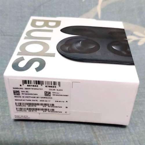 SAMSUNG Galaxy Buds Black 100% New Sealed 全新三星 Galaxy Buds 無線耳機 黑色