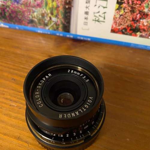 Voigtlander 28mm f/3.5 LTM Black Paint with Adapter Leica M Mount