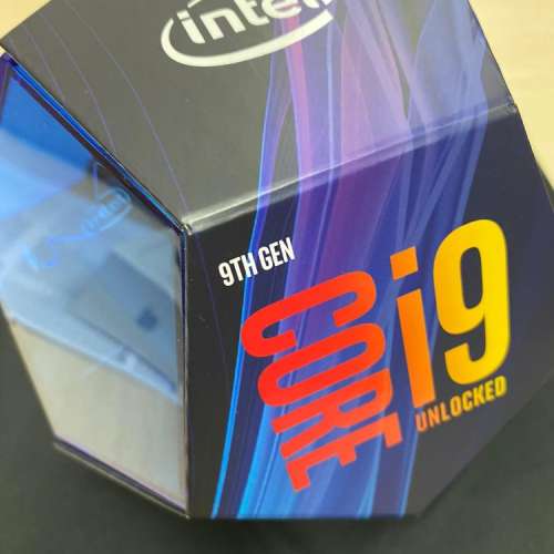 全新 Intel 9900k 未開封