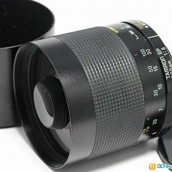 Tamron 500mm F8 反射鏡 連 SONY NEX .Canon，Nikon，Pentax接環 其中一個