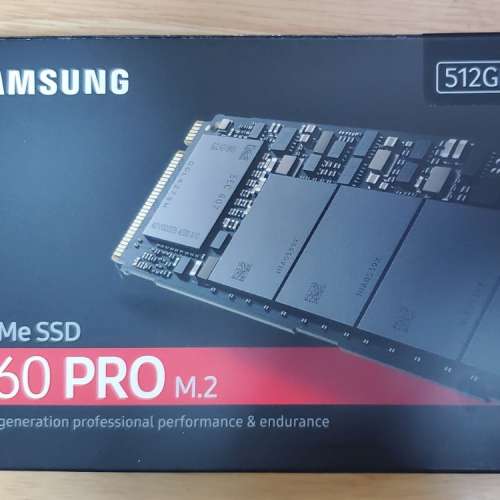 Samsung NVMe MLC SSD 960 Pro 512GB
