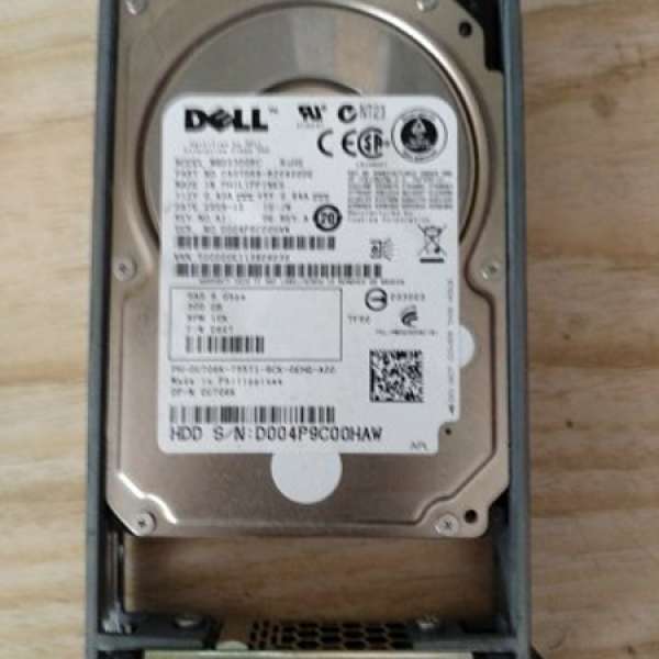 Dell 300GB 正式企業板10K RPM SAS 6Gbps 2.5 Inch HDD
