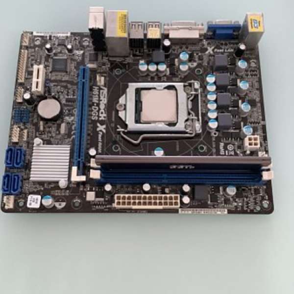 Intel 雙核心CPU。H61底板。DDR3 Ram