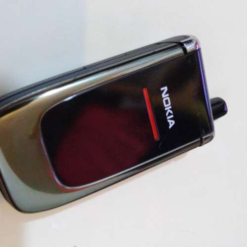 二手操作正常Nokia 6060傳统手機附原廠兩腳差電器