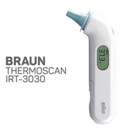 Braun ThermoScan IRT 3030 High Speed Compact Ear Thermometer 德國百靈牌紅外線...