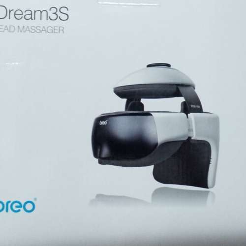 99％新 BREO IDREAM 3S 頭部按摩器Eye and Head Massager (按頭,按眼,按頸三合一,鬆...