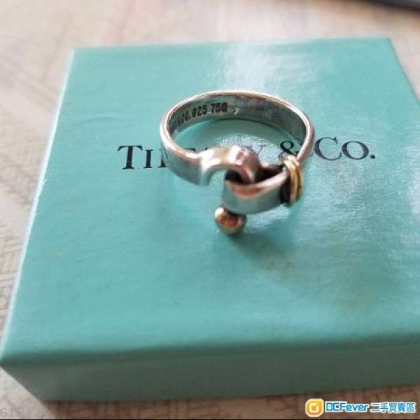 Tiffany & Co Ring 18K Glod + Silver