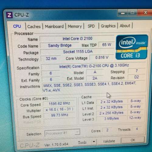 性價比 i3 2100電腦 (4GB DDR3/500Gb HDD