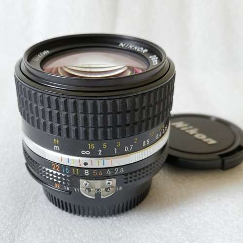 Nikon  MF 28mm f/2.8 ais 日本製造 全新一樣 最近對焦0.2米