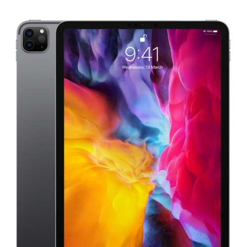 全新未開封 iPad Pro 11" 2020 太空灰 128GB Wi-Fi + 流動網絡 香港行貨