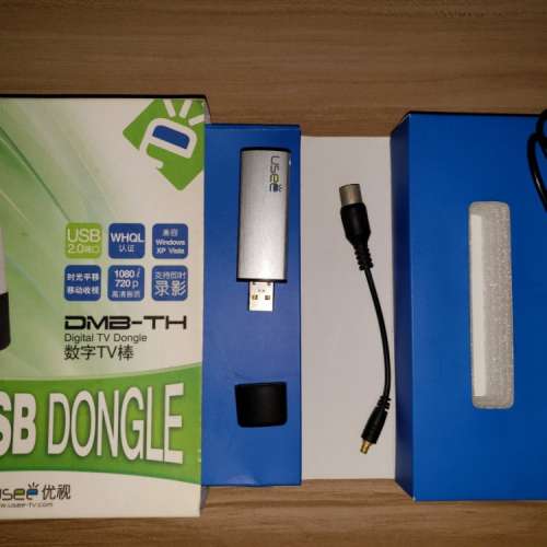 高清 電視 手指 接收器 DTV USB Dongle