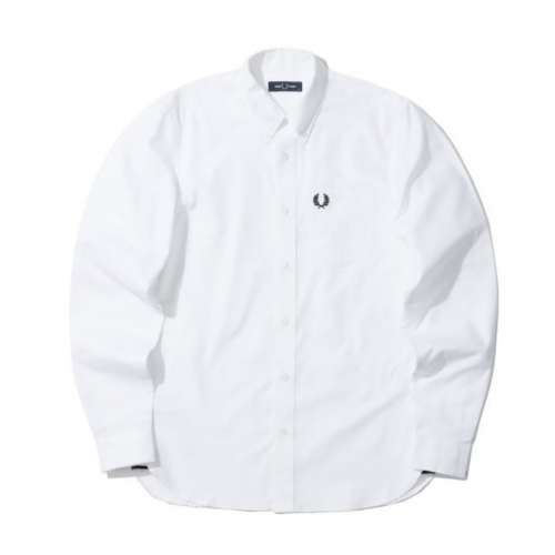 全新 Fred Perry Oxford White Shirt M